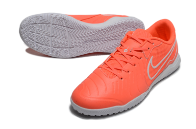 Nike Tiempo Legend 10 Academy IC Low-Tops Football Shoes - Red/White
