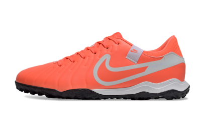 Nike Tiempo Legend 10 Academy TF Low-Tops Football Shoes - Red/White/Black