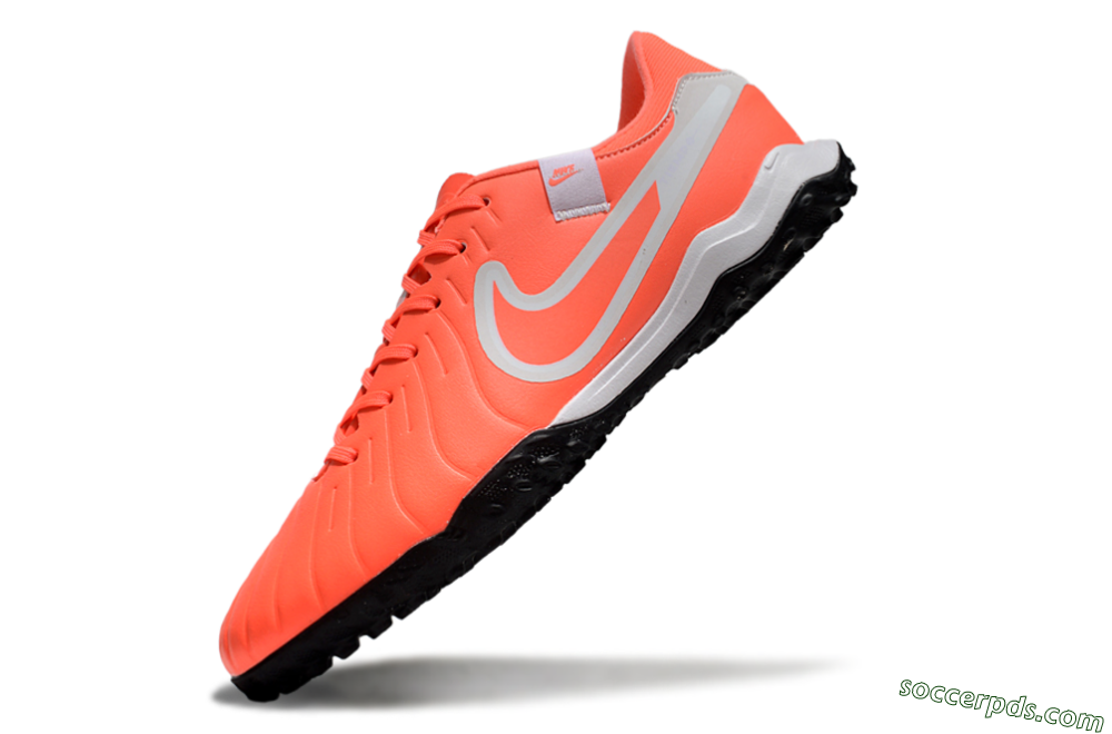 Nike Tiempo Legend 10 Academy TF Low-Tops Football Shoes - Red/White/Black 5
