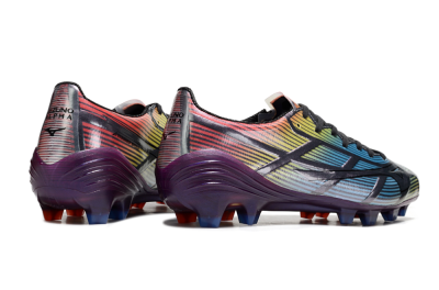 Mizuno Morelia Neo Sala FG Low-Tops Football Boots - Blue/Yellow/Red/Purple