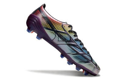 Mizuno Morelia Neo Sala FG Low-Tops Football Boots - Blue/Yellow/Red/Purple