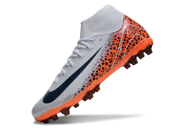 Nike Air Zoom Mercurial Superfly 10 Elite AG High-Tops Football Boots - Grey/Black/Leopard