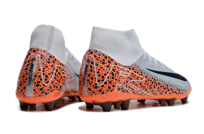 Nike Air Zoom Mercurial Superfly 10 Elite AG High-Tops Football Boots - Grey/Black/Leopard