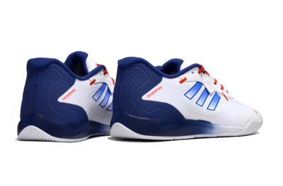 Adidas Fevernova IC Low-Tops Football Shoes - White/Blue/Red