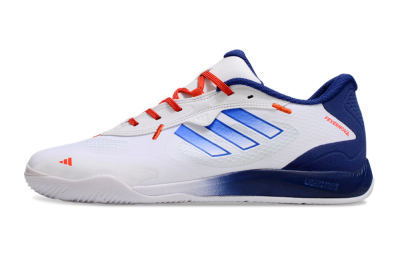 Adidas Fevernova IC Low-Tops Football Shoes - White/Blue/Red