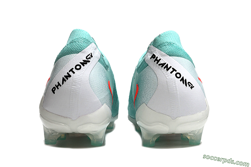 Nike Phantom GX Elite AG Low-Tops Football Boots - Jade/Red/White 5