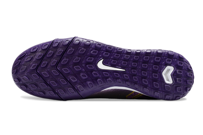 Nike Air Zoom Mercurial Vapor 16 Elite TF Low-Tops Football Shoes - Purple/White/Gold