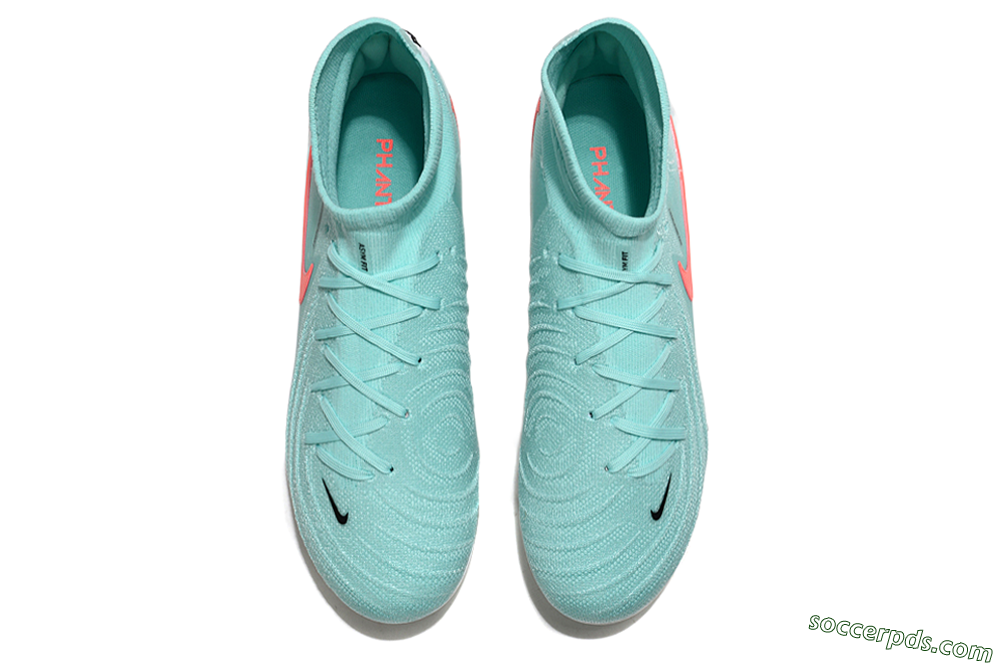 Nike Phantom Luna Elite AG High-Tops Football Boots - Jade/Red/White 4