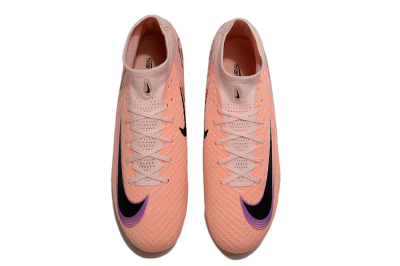Nike Air Zoom Mercurial Superfly 10 Elite FG High-Tops Football Boots - Pink/Black/Purple