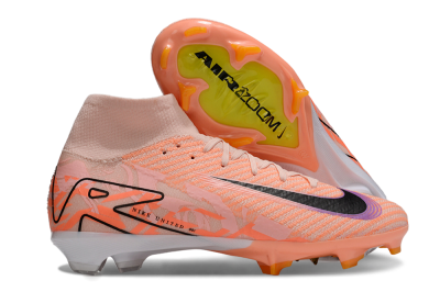 Nike Air Zoom Mercurial Superfly 10 Elite FG High-Tops Football Boots - Pink/Black/Purple