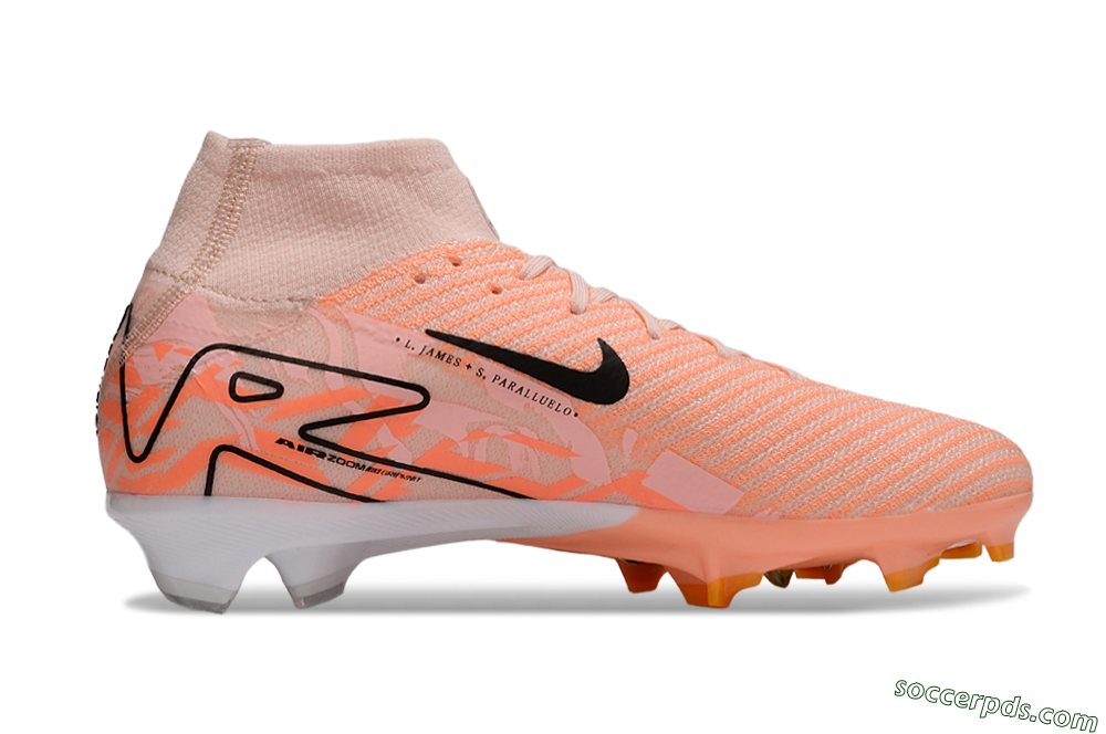 Nike Air Zoom Mercurial Superfly 10 Elite FG High-Tops Football Boots - Pink/Black/Purple 7
