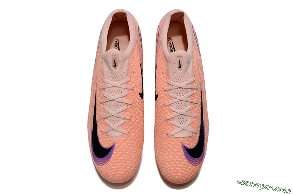 Nike Air Zoom Mercurial Vapor 16 Elite FG Low-Tops Football Boots - Orange/Black/Purple 4