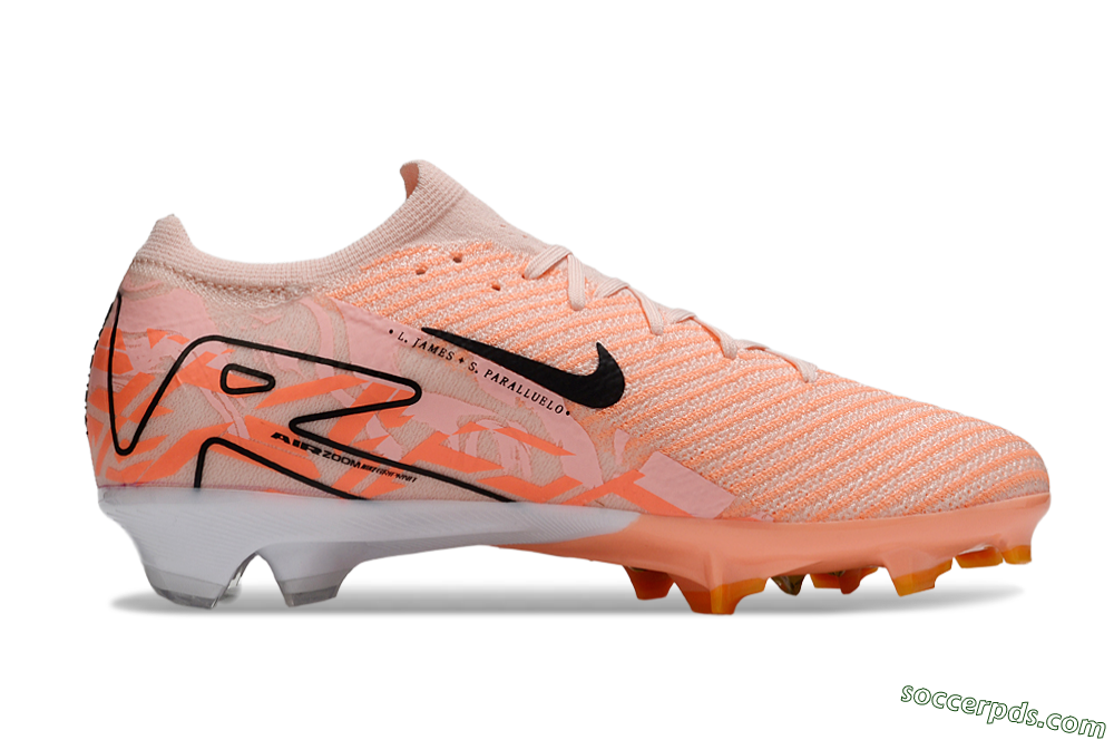 Nike Air Zoom Mercurial Vapor 16 Elite FG Low-Tops Football Boots - Orange/Black/Purple 7