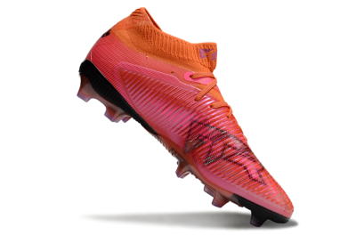 Puma Future 8 Ultimate FG Low-Tops Football Boots - Orange/Pink/Black