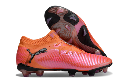 Puma Future 8 Ultimate FG Low-Tops Football Boots - Orange/Pink/Black