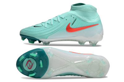 Nike Phantom Luna Elite NU FG High-Tops Football Boots - Jade/Red/White