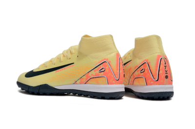 Nike Air Zoom Mercurial Superfly 10 Elite TF High-Tops Football Shoes - Yellow/Black/Red