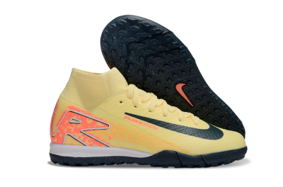 Nike Air Zoom Mercurial Superfly 10 Elite TF High-Tops Football Shoes - Yellow/Black/Red