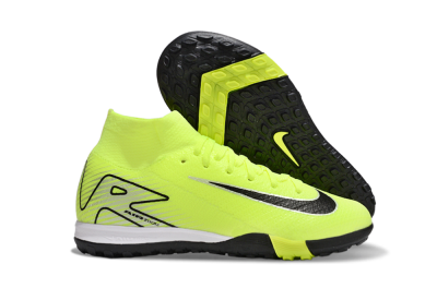 Nike Air Zoom Mercurial Superfly 10 Elite TF High-Tops Football Shoes - Yellow/Black/Silver