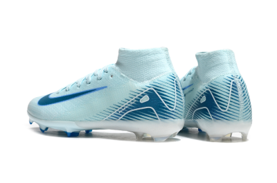 Nike Air Zoom Mercurial Superfly 10 Elite FG High-Tops Football Boots - Jade/Blue/White