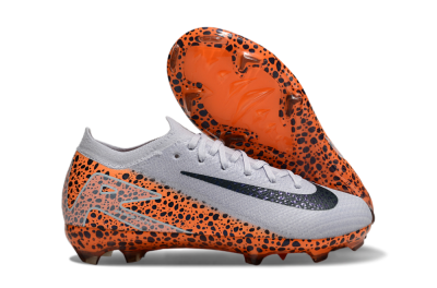 Nike Air Zoom Mercurial Vapor 16 Elite FG Low-Tops Football Boots - Grey/Black/Leopard
