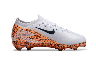 Nike Air Zoom Mercurial Vapor 16 Elite FG Low-Tops Football Boots - Grey/Black/Leopard