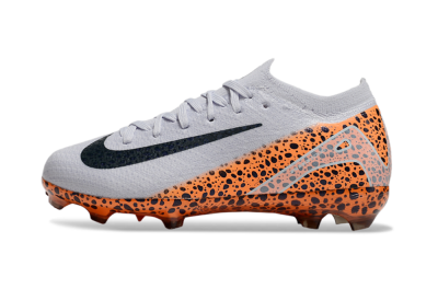 Nike Air Zoom Mercurial Vapor 16 Elite FG Low-Tops Football Boots - Grey/Black/Leopard