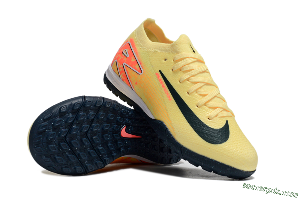 Nike Air Zoom Mercurial Vapor 16 Elite TF Low-Tops Football Shoes - Yellow/Black/Red 0