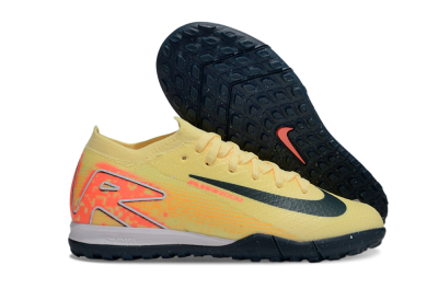 Nike Air Zoom Mercurial Vapor 16 Elite TF Low-Tops Football Shoes - Yellow/Black/Red