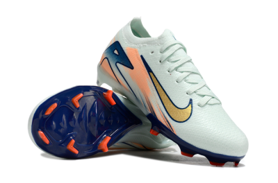 Nike Air Zoom Mercurial Vapor 16 Elite FG Low-Tops Football Boots - Jade/Blue/Gold