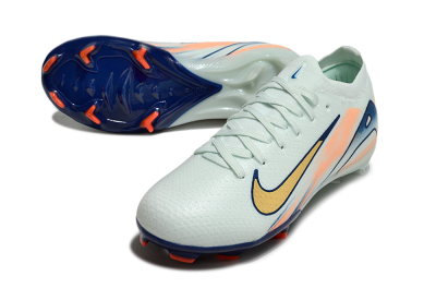 Nike Air Zoom Mercurial Vapor 16 Elite FG Low-Tops Football Boots - Jade/Blue/Gold