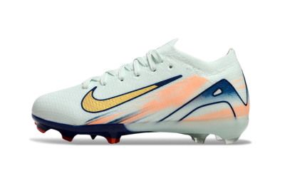 Nike Air Zoom Mercurial Vapor 16 Elite FG Low-Tops Football Boots - Jade/Blue/Gold