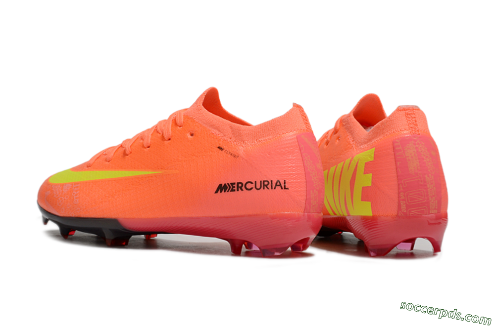 Nike Air Zoom Mercurial Vapor 16 Elite FG Low-Tops Football Boots - Red/Yellow/Black 5