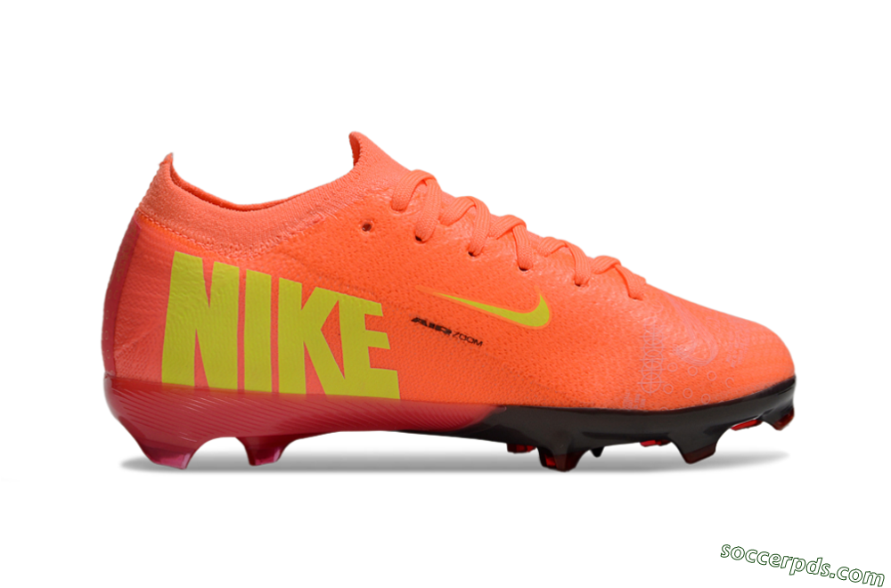 Nike Air Zoom Mercurial Vapor 16 Elite FG Low-Tops Football Boots - Red/Yellow/Black 4