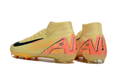 Nike Air Zoom Mercurial Superfly 10 Elite FG High-Tops Football Boots - Yellow/Black/Red