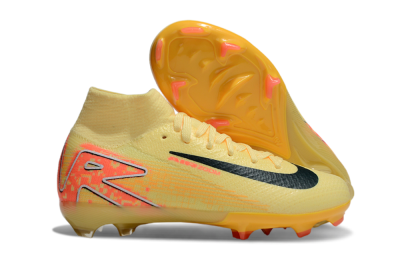 Nike Air Zoom Mercurial Superfly 10 Elite FG High-Tops Football Boots - Yellow/Black/Red