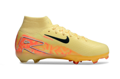 Nike Air Zoom Mercurial Superfly 10 Elite FG High-Tops Football Boots - Yellow/Black/Red