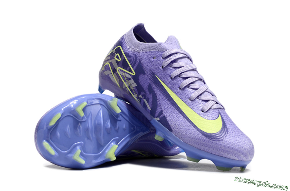Nike Air Zoom Mercurial Vapor 16 Elite FG Low-Tops Football Boots - Purple/Yellow 0