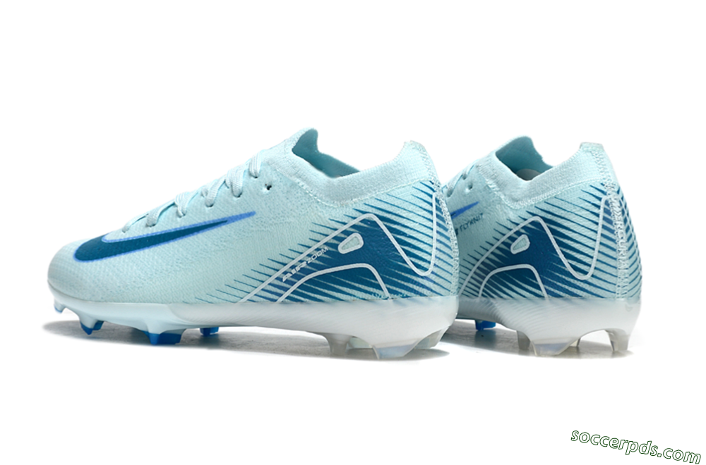 Nike Air Zoom Mercurial Vapor 16 Elite FG Low-Tops Football Boots - Jade/Blue/White 5