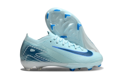 Nike Air Zoom Mercurial Vapor 16 Elite FG Low-Tops Football Boots - Jade/Blue/White