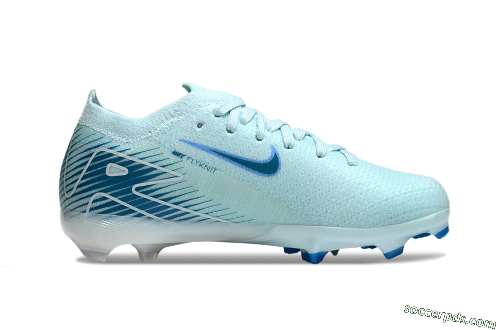 Nike Air Zoom Mercurial Vapor 16 Elite FG Low-Tops Football Boots - Jade/Blue/White 4
