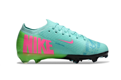 Nike Air Zoom Mercurial Vapor 16 Elite FG Low-Tops Football Boots - Jade/Yellow/Pink