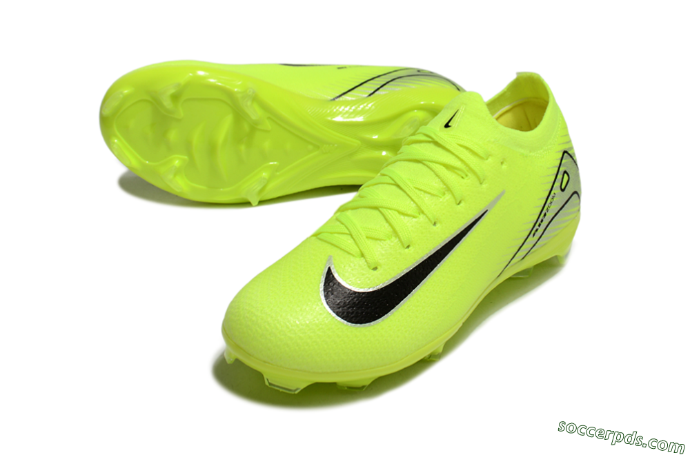 Nike Air Zoom Mercurial Vapor 16 Elite FG Low-Tops Football Boots - Yellow/Black/Silver 3