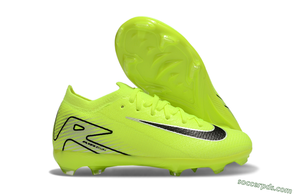 Nike Air Zoom Mercurial Vapor 16 Elite FG Low-Tops Football Boots - Yellow/Black/Silver 1