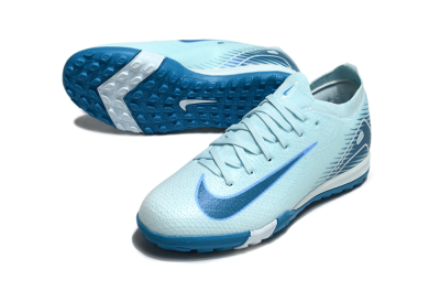 Nike Air Zoom Mercurial Vapor 16 Elite TF Low-Tops Football Shoes - Jade/Blue