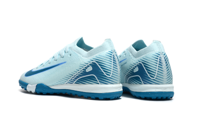 Nike Air Zoom Mercurial Vapor 16 Elite TF Low-Tops Football Shoes - Jade/Blue