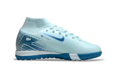 Nike Air Zoom Mercurial Superfly 10 Elite TF High-Tops Football Shoes - Jade/Blue