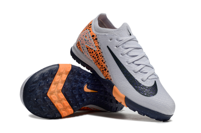 Nike Air Zoom Mercurial Vapor 16 Elite TF Low-Tops Football Shoes - Grey/Black/Leopard