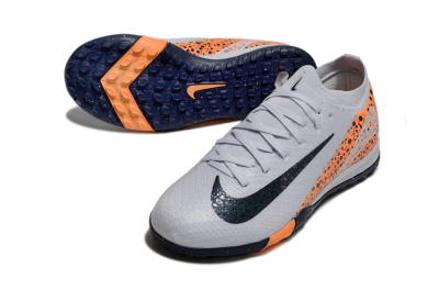 Nike Air Zoom Mercurial Vapor 16 Elite TF Low-Tops Football Shoes - Grey/Black/Leopard