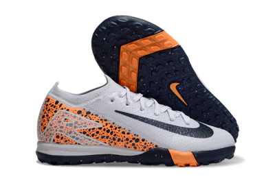 Nike Air Zoom Mercurial Vapor 16 Elite TF Low-Tops Football Shoes - Grey/Black/Leopard